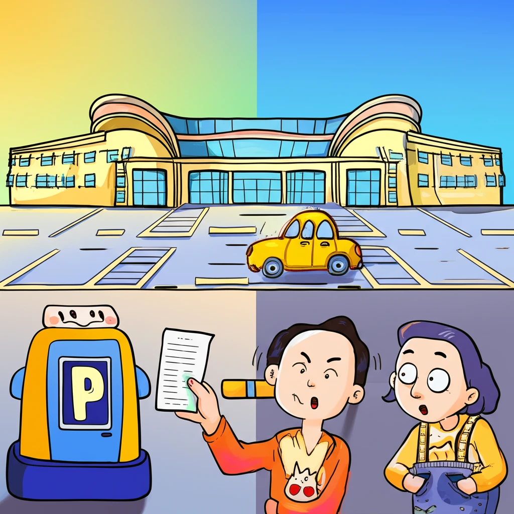 이마트 흥덕점 매장 및 주차장 전경